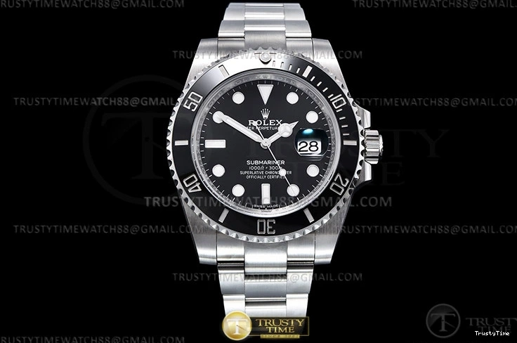 0318 TravelReady ROLSUB0426A – Submariner 116610LN 904L SS SS Black V6F V2 VS 1054